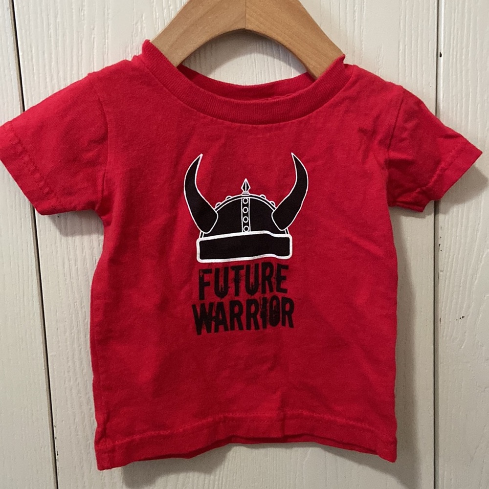 Rabbit Skins Red “Future Warrior” Tee